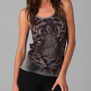 Torn by Ronny Kobo Tiger Racerback Tank XS